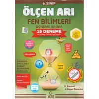6.Sınıf Fen Bilimleri Deneme Sınavı (Kampanyalı) Arı Yayıncılık
