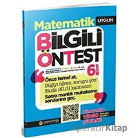6.Sınıf Bilgili Ön Test Matematik (Kampanyalı) Sadık Uygun