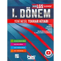 8Sınıf LGS 1. Dönem Yeni Nesil Tekrar Kitabı (Kampanyalı) Bes Yayınları