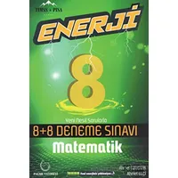 8.Sınıf Matematik Enerji 8 Artı 8 Deneme Sınavı (Kampanyalı) Palme Yayınevi