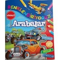 Renklendiriyoruz (Arabalar) - Kolektif - Çiçek Yayıncılık