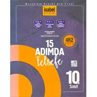10.Sınıf 15 Adımda Felsefe (Kampanyalı) İsabet Yayınları