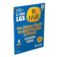8. Sınıf LGS TC İnkılap Tarihi ve Atatürkçülük 1. Dönem İlk Hasat 10 Deneme Muba Yayınları