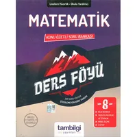 8.Sınıf Matematik Konu Özetli Soru Bankası (Kampanyalı) Tambilgi Yayınları