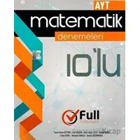 AYT Matematik 10 lu Denemeleri (Kampanyalı) Full Matematik