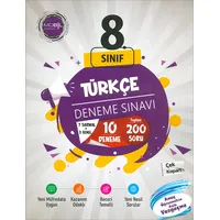 8.Sınıf Türkçe Deneme Sınavı (Kampanyalı) Mobil Yayıncılık
