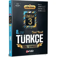8.Sınıf Çetin Ceviz Omega Türkçe Soru Bankası (Kampanyalı) Artıbir Yayınları