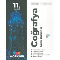 11.Sınıf Coğrafya Soru Bankası (Kampanyalı) Workwin Yayınları