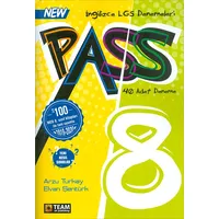 8.Sınıf LGS İngilizce Pass 40 Adet Deneme (Kampanyalı) Team Elt Publishing