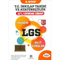 8.Sınıf 1.Dönem İnkilap Tarihi 20li Deneme Sınavı (Kampanyalı) Öğretmen Evde