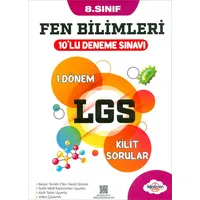 8.Sınıf 1.Dönem Fen Bilimleri 10lu Deneme Sınavı (Kampanyalı) Öğretmen Evde