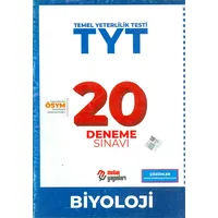TYT Biyoloji 20 Deneme (Kampanyalı) Metin Yayınları