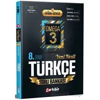 8.Sınıf Omega 3 Türkçe Soru Bankası (Kampanyalı) Artıbir Yayınları