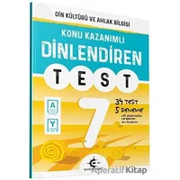 7.Sınıf Din Kültürü ve Ahlak Bilgisi Dinlendiren Test Eker Test Yayınları