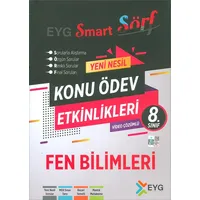 8.Sınıf Fen Bilimleri Konu Ödev Etkinlikleri (Kampanyalı) EYG Yayınları
