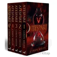 Ateşpare Seti (Beş Kitaplık Kutulu Set) - Ceren Melek - İndigo Kitap