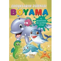 Çocukların Dünyası Boyama Kitabı 9 – Deniz Canlıları - Kabile Çocuk