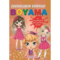 Çocukların Dünyası Boyama Kitabı 3 – Prenses Kız - Kabile Çocuk