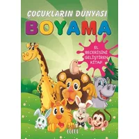 Çocukların Dünyası Boyama Kitabı 4 – Sevimli Hayvanlar - Kabile Çocuk