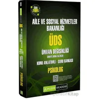 2025 ÜDS Aile ve Sosyal Hizmetler Bakanlığı Ünvan Değişikliği Sınavlarına Hazırlık Konu Anlatımlı So