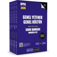 2026 KPSS Tamamı Çözümlü Soru Bankası Seti (5 Kitap) Pegem Akademi