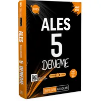 2025 ALES Tamamı Çözümlü 5 Deneme Pegem Akademi