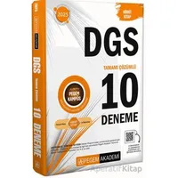 2025 DGS Tamamı Çözümlü 10 Deneme Pegem Akademi