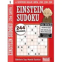 Einstein Sudoku - Bertan Kodamanoğlu - Maxi Yayıncılık