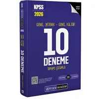 2026 KPSS Tamamı Çözümlü 10 Deneme Pegem Akademi