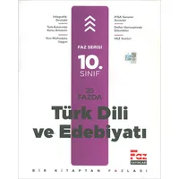 10.Sınıf 25 Fazda Türk Dili ve Edebiyatı (Kampanyalı) Faz Yayınları