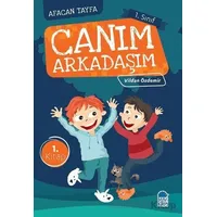 Afacan Tayfa 1. Sınıf Okuma Kitabı - Canım Arkadaşım - Vildan Özdemir - Mavi Kirpi Yayınları