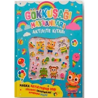 Gökkuşağı Hayvanları Aktivite Kitabı - Kolektif - Yumurcak Yayınları