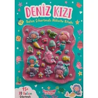 Deniz Kızı Balon Çıkartmalı Aktivite Kitabı - Kollektif - Yumurcak Yayınları