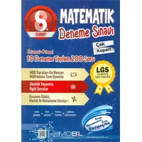 8.Sınıf Matematik 10 lu Çek Kopart Deneme Sınavı (Kampanyalı) Mobil Yayıncılık