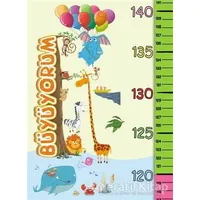 Büyüyorum Boy Cetveli - Kolektif - Net Çocuk Yayınları