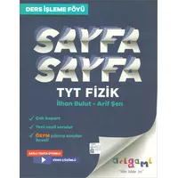 TYT Fizik Sayfa Sayfa Ders İşleme Föyü Tammat Yayıncılık