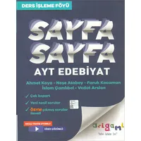 AYT Edebiyat Sayfa Sayfa Ders İşleme Föyü Tammat Yayıncılık
