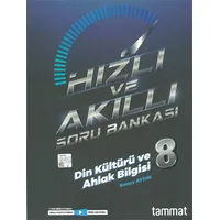 LGS 8. Sınıf Din Kültürü ve Ahlak Bilgisi Hızlı Ve Akıllı Soru Bankası Tammat Yayıncılık