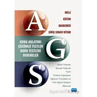 AGS - Milli Eğitim Akademisi Giriş Sınavı Kitabı / Konu Anlatımı - Çözümlü Testler - Konu Testleri