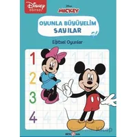 Disney Eğitsel Oyunla Büyüyelim Sayılar - Mickey - Kollektif - Beta Kids