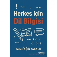 Herkes İçin Dil Bilgisi - Feride Açık - Gülnar Yayınları
