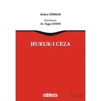 Hukuk-ı Ceza - Krikor Zöhrab - On İki Levha Yayınları
