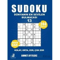 Sudoku Dünyanın En Sevilen Sevilen Bulmacası 13 - Ahmet Ayyıldız - Olimpos Yayınları