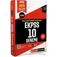 2026 E-KPSS Engelli Kamu Personeli Seçme Sınavı Tamamı Çözümlü 10 Deneme (Lisans)