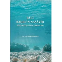 Bali Bahrun-Na?ayi? - Dilek Herkmen - Paradigma Akademi Yayınları