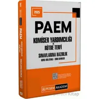 2025 PAEM Komiser Yardımcılığı ve Rütbe Terfi Sınavlarına Hazırlık Konu Anlatımlı Soru Bankası