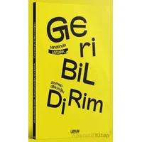 Geri Bildirim Sanatında Ustalık - Zeynep Dikicioğlu - Librum Kitap