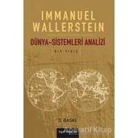 Dünya Sistemleri Analizi - Immanuel Wallerstein - Bgst Yayınları