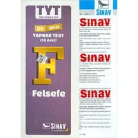 TYT Felsefe Yaprak Test Sınav Yayınları