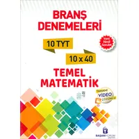 TYT Temel Matematik 10 lu Denemeleri Başarıyorum Yayınları